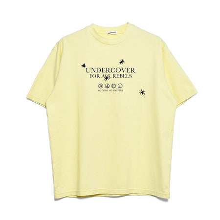 [UNDERCOVER]TEE UC FOR ALL REBELS BUG_em/YELLOW(UP1D4804)