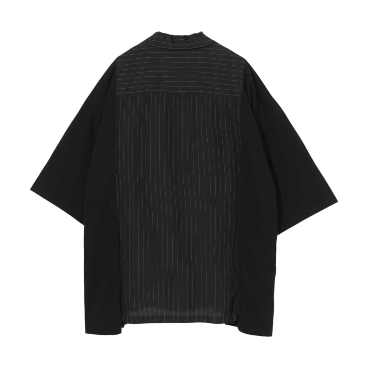 UNDERCOVER]Cu ストライプTEE mix 半袖開襟シャツ/NAVY(UP1F4403) – R&Co.