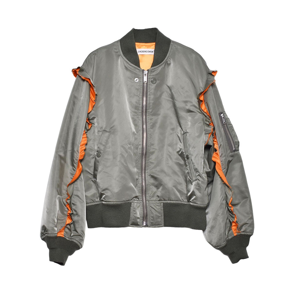 UNDERCOVER]Nyツイルフリル縫代表出MA-1/KHAKI(UP2D1203) – R&Co