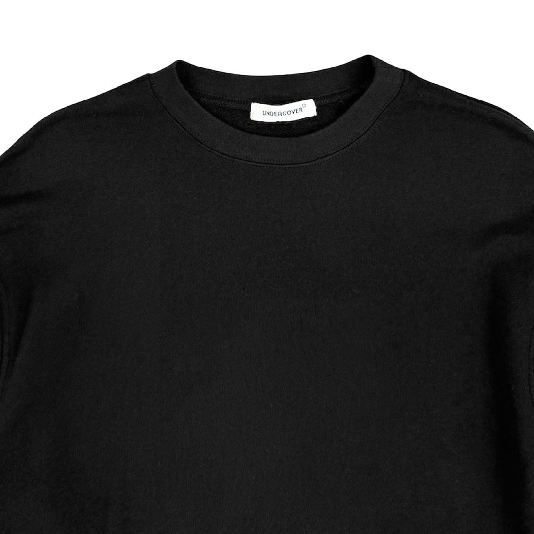 [UNDERCOVER WOMENS]ガーゼ裏毛ボンデッジCS/BLACK(UP2E1804)