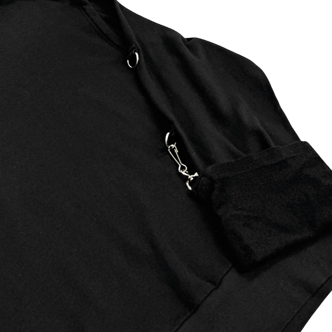 [UNDERCOVER WOMENS]ガーゼ裏毛ボンデッジCS/BLACK(UP2E1804)