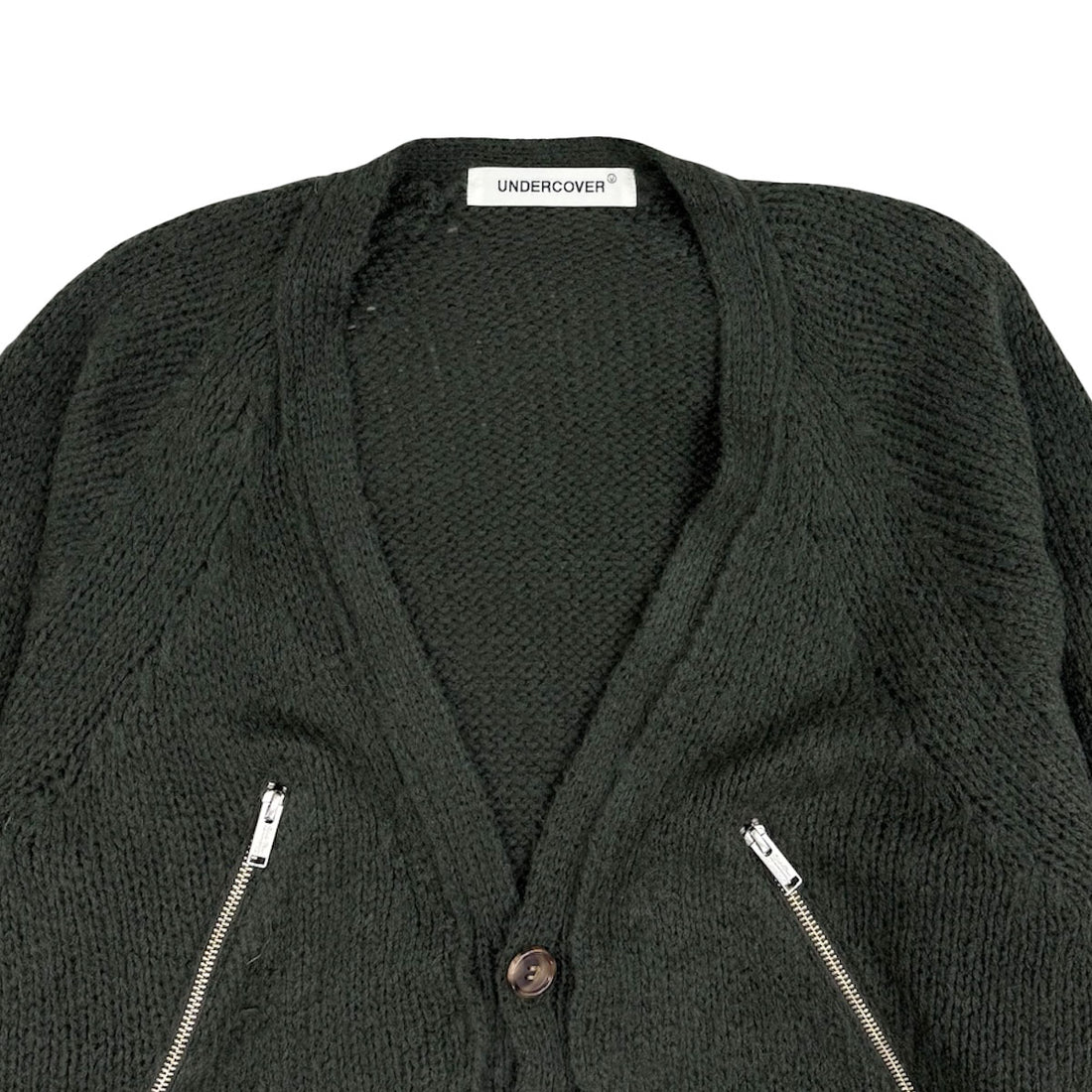 [UNDERCOVER WOMENS]ボンデッジKNカーディガン/MOSS GREEM(UC2E1905)