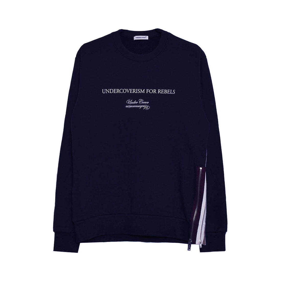 [UNDERCOVER]度詰ウラケ裏起毛3連Zipスウェット UC FOR REBELS(UP2F4802)