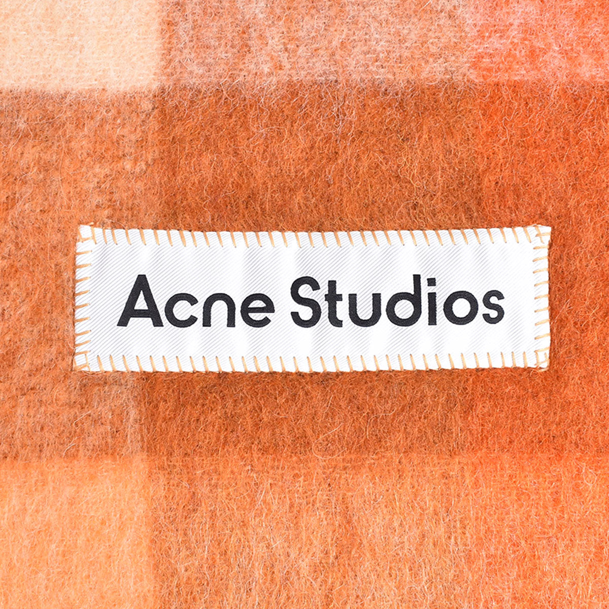 ACNE STUDIOS]SCARF/ORANGE/WHTE/APRICOT(UX-SCAR000115) – R&Co.