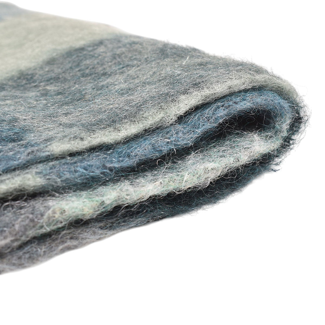 [ACNE STUDIOS]SCARF/TEAL/GRAY/GREEN(UX-SCAR000115)