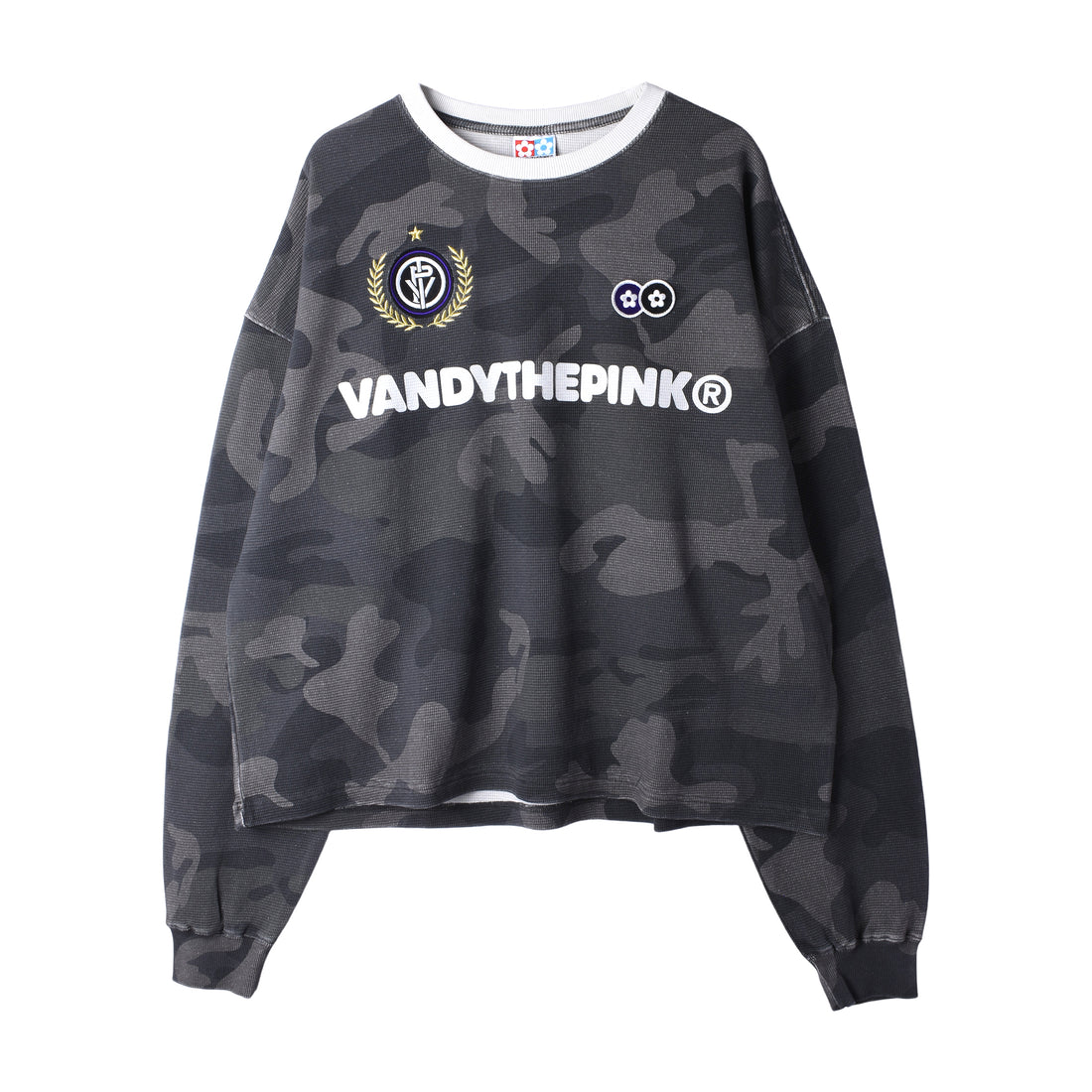 [VANDY THE PINK] BLACK CAMO THERMAL LS (VD2073-100)