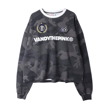 [VANDY THE PINK] BLACK CAMO THERMAL LS (VD2073-100)