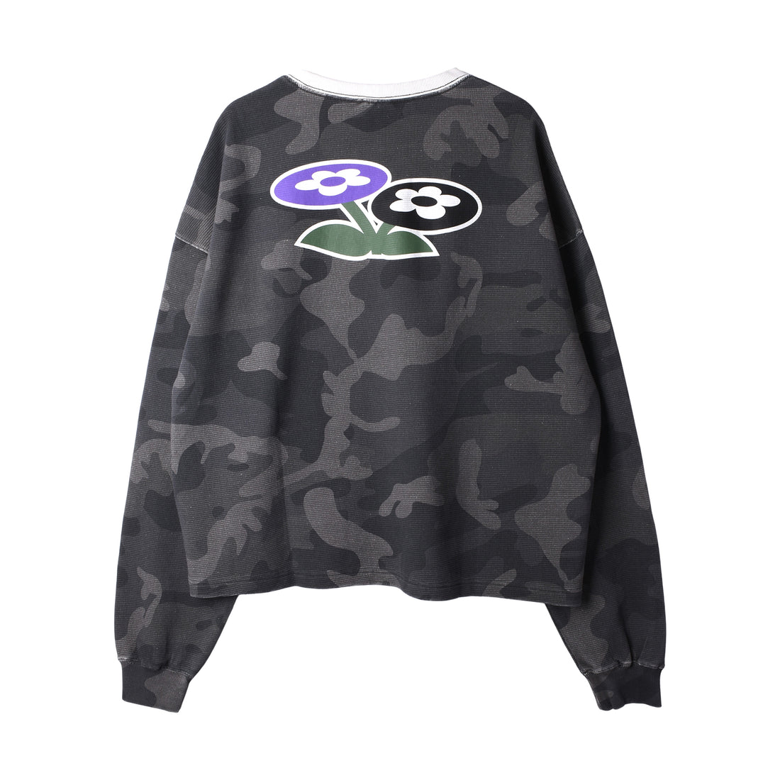 [VANDY THE PINK] BLACK CAMO THERMAL LS (VD2073-100)