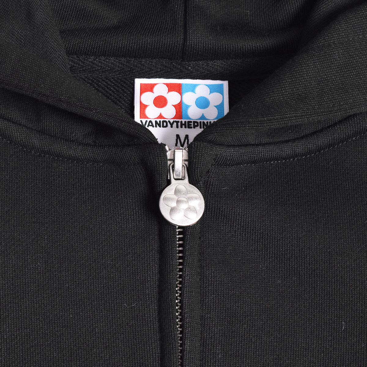 VANDY THE PINK]HERITAGE LOGO ZIP UP/BLACK(VD3029-100) – R&Co.