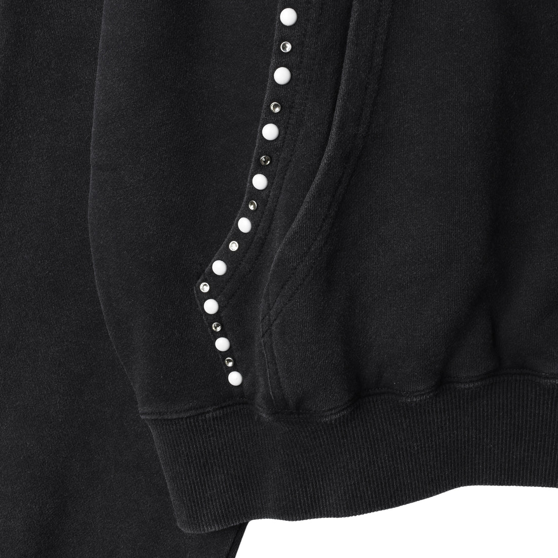 [VANDY THE PINK] TWO FLOWER BUCKLE HOODIE (VD3056-100)
