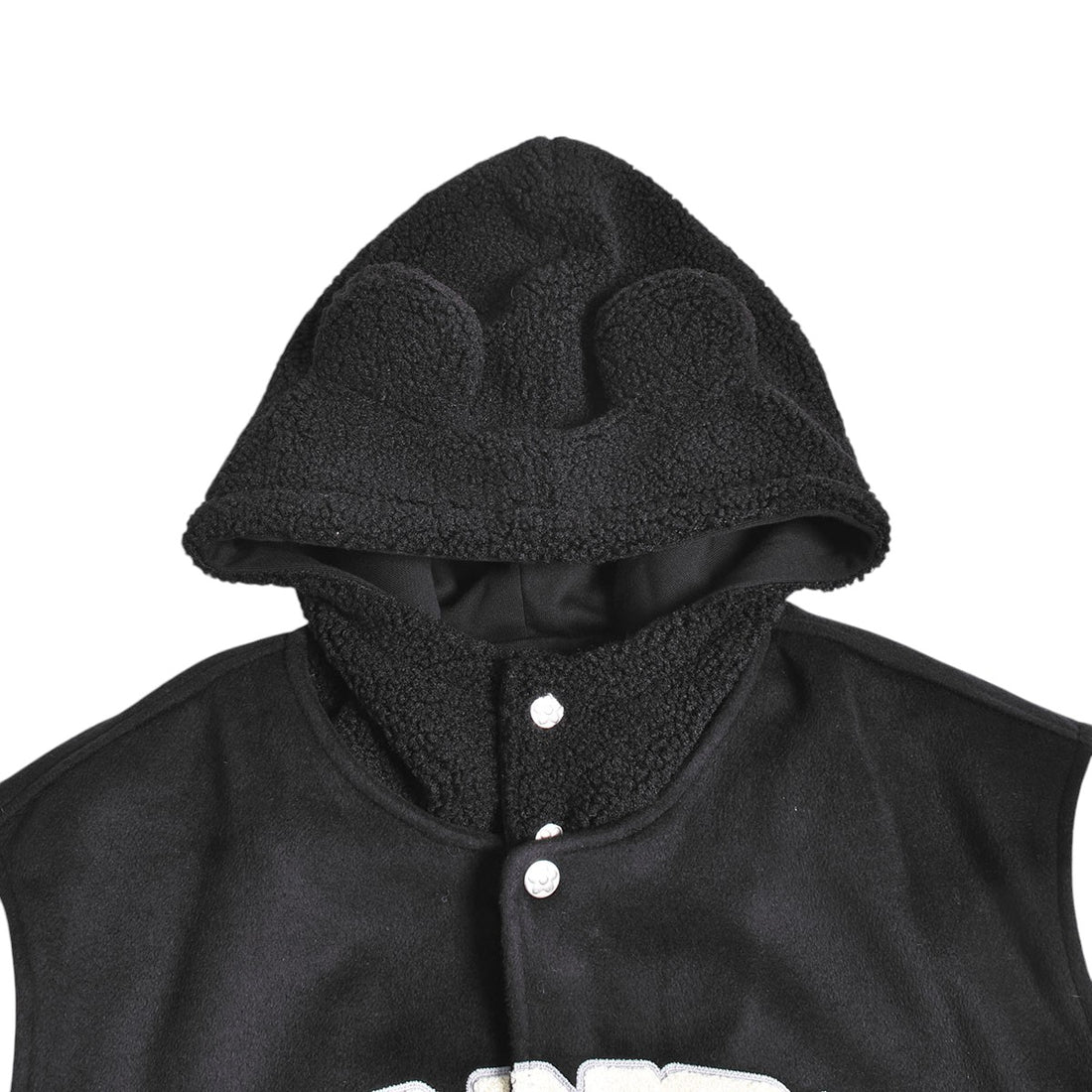 [VANDY THE PINK]ANIMAL VARSITY JACKET/BLACK(VD5051-100)