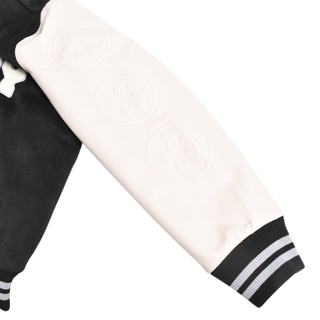 [VANDY THE PINK]ANIMAL VARSITY JACKET/BLACK(VD5051-100)