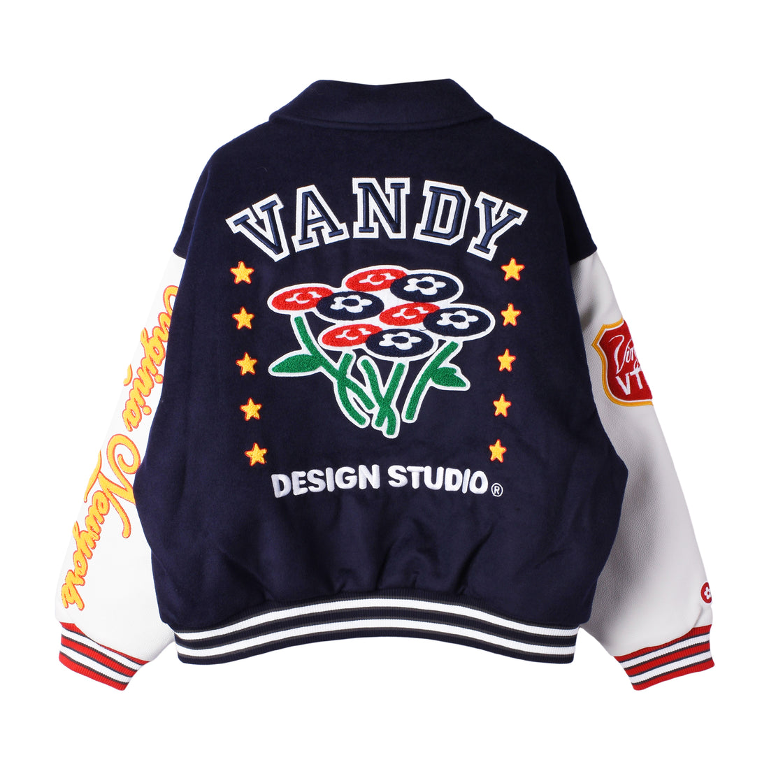 [VANDY THE PINK] VARSITY JACKET 10 YEAR ANNIVERSARY (VD5062-103)