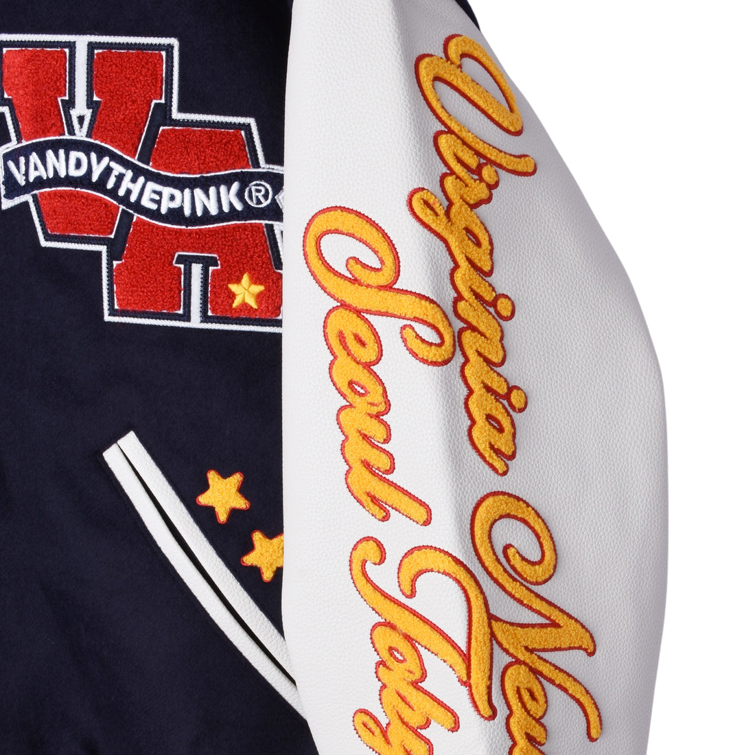 [VANDY THE PINK] VARSITY JACKET 10 YEAR ANNIVERSARY (VD5062-103)