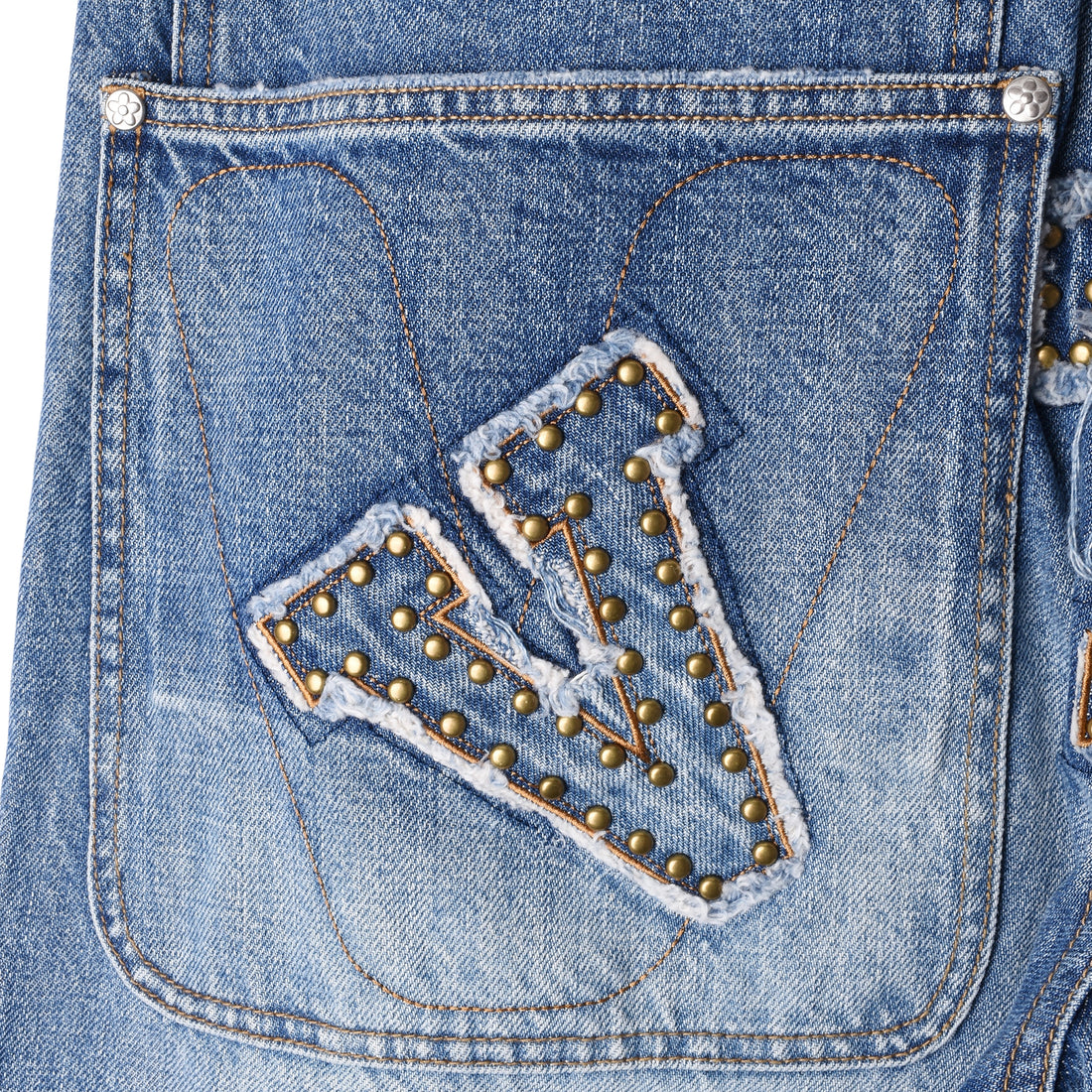 [VANDY THE PINK] VTP COLLEGE STUDDED DENIM (VD6091-113)