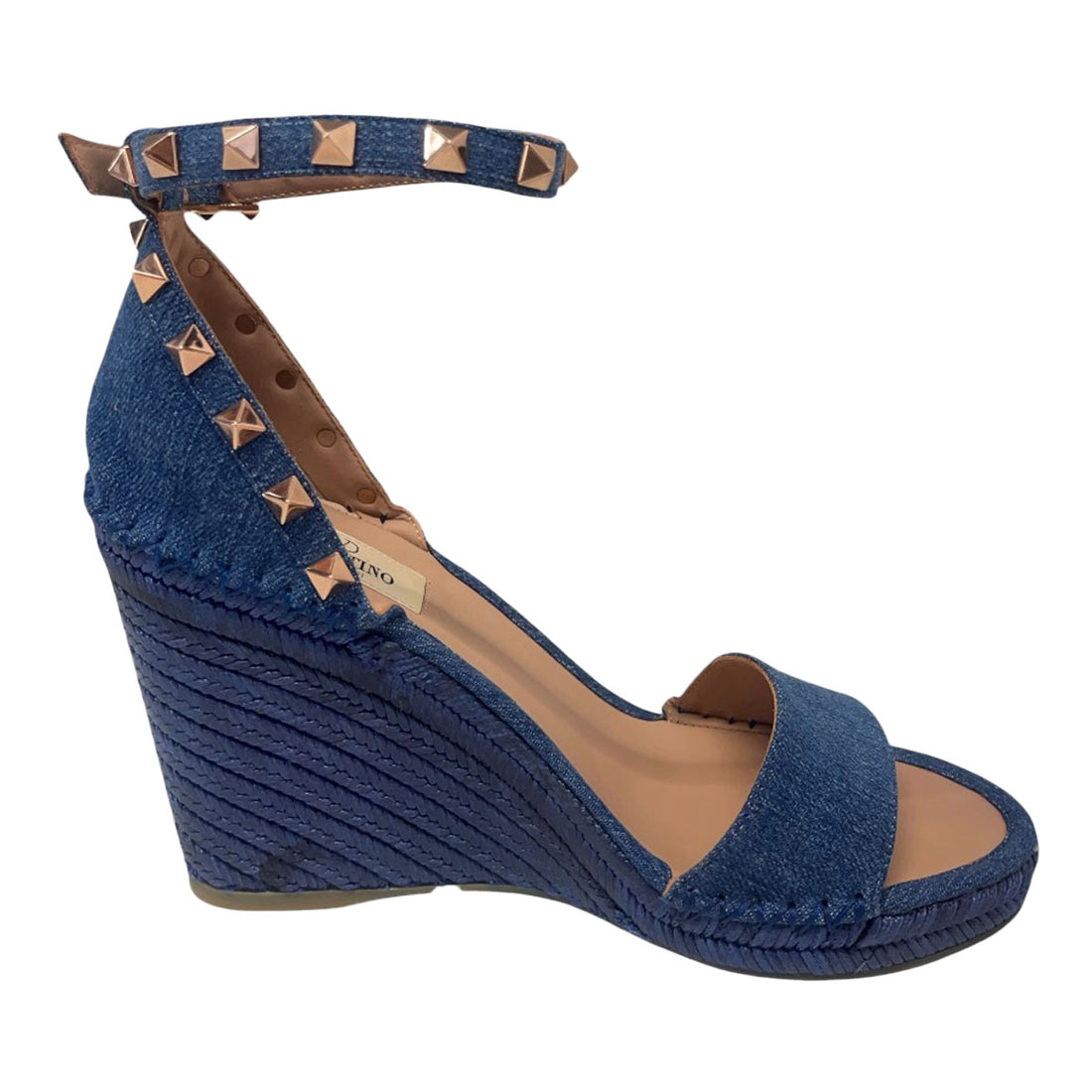 [VALENTINO GARAVANI]Rockstud Wedge Espadrille(4W2S0090LAS)