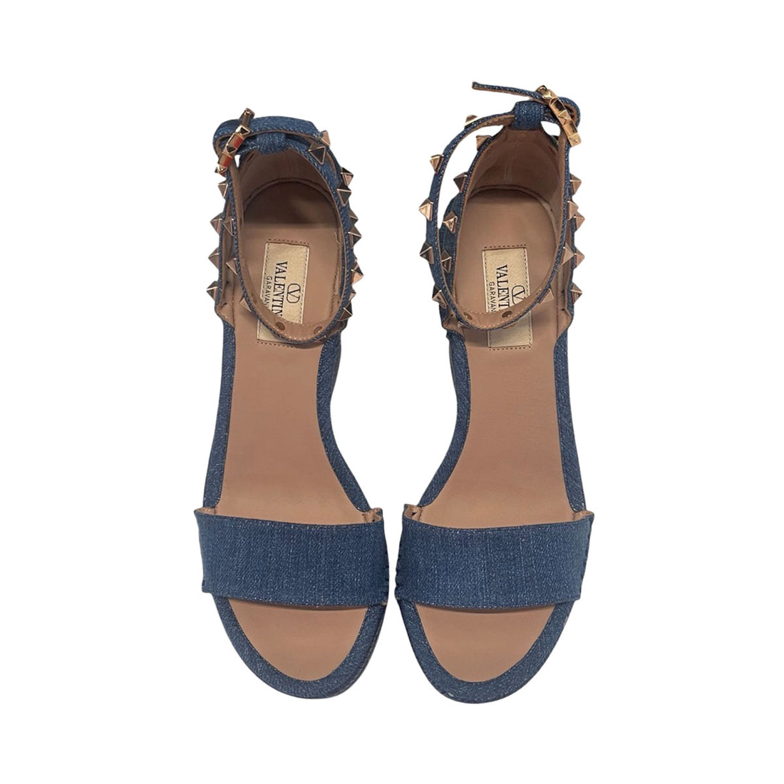 [VALENTINO GARAVANI]Rockstud Wedge Espadrille(4W2S0090LAS)