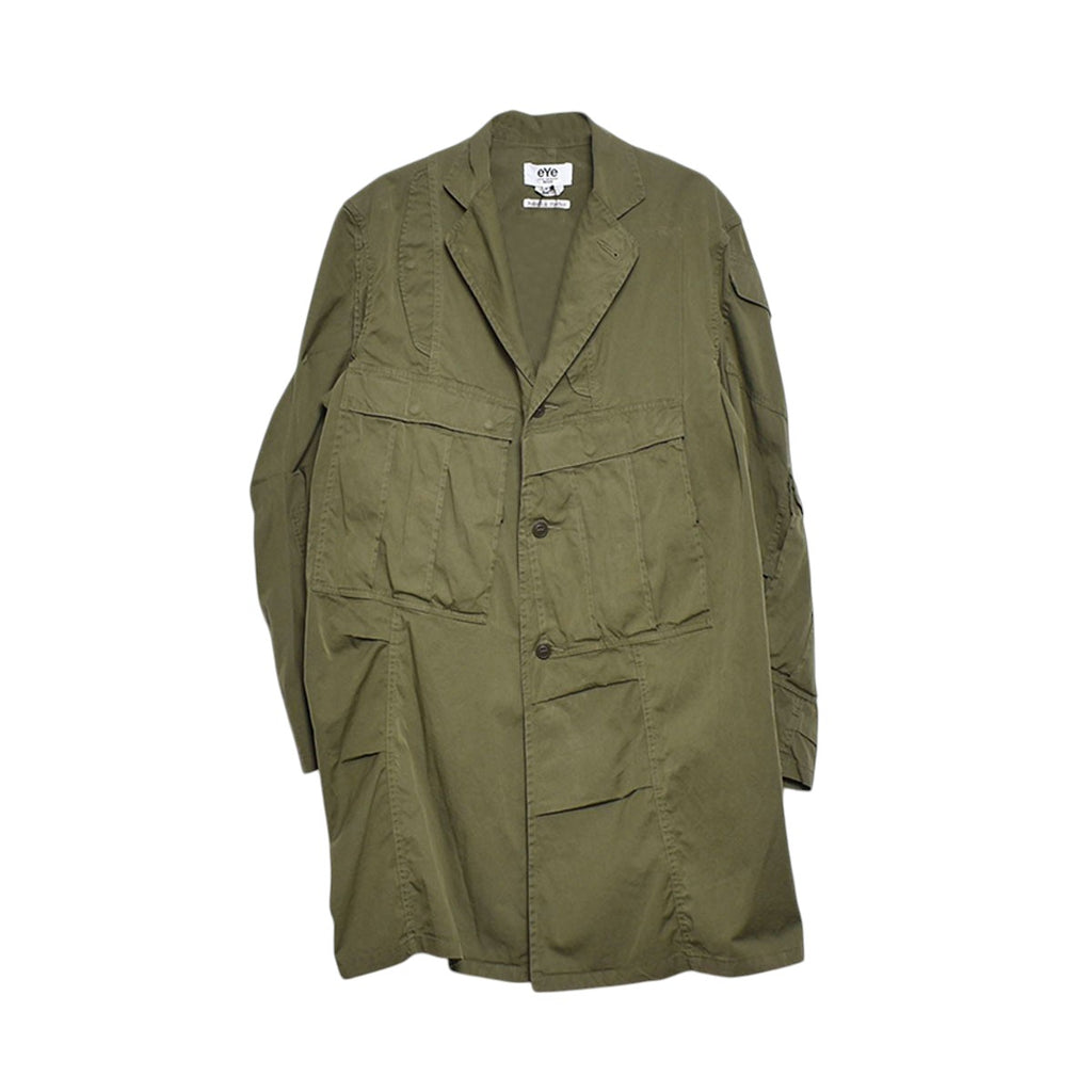 eye JUNYA WATANABE MAN]Needles Wネーム ミリタリーコート/KHAKI(WP 
