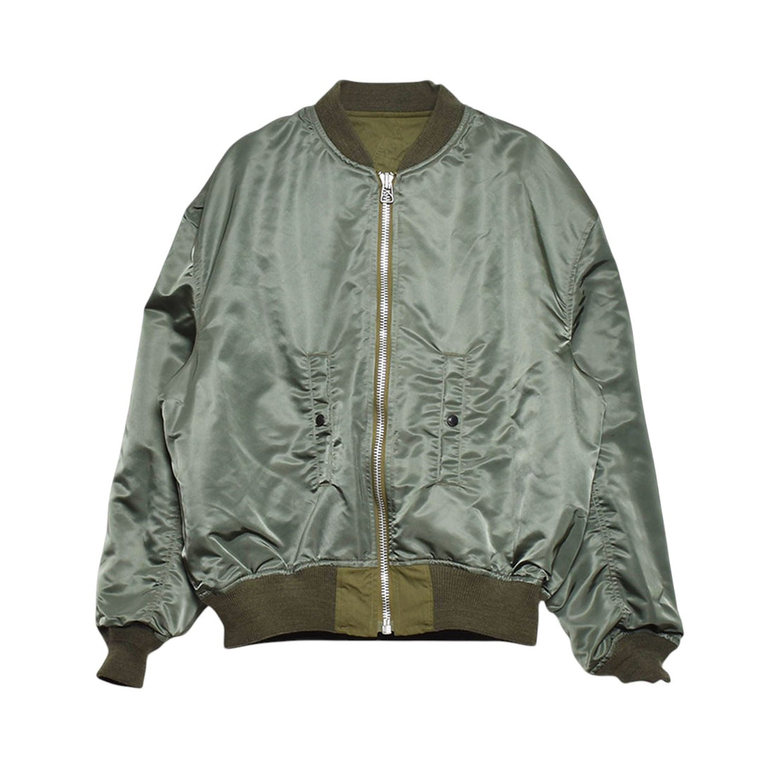 [eye JUNYA WATANABE MAN]Needles Wネーム 綿ナイロンMA-1ジャケット/KHAKI(WP-J902-100)