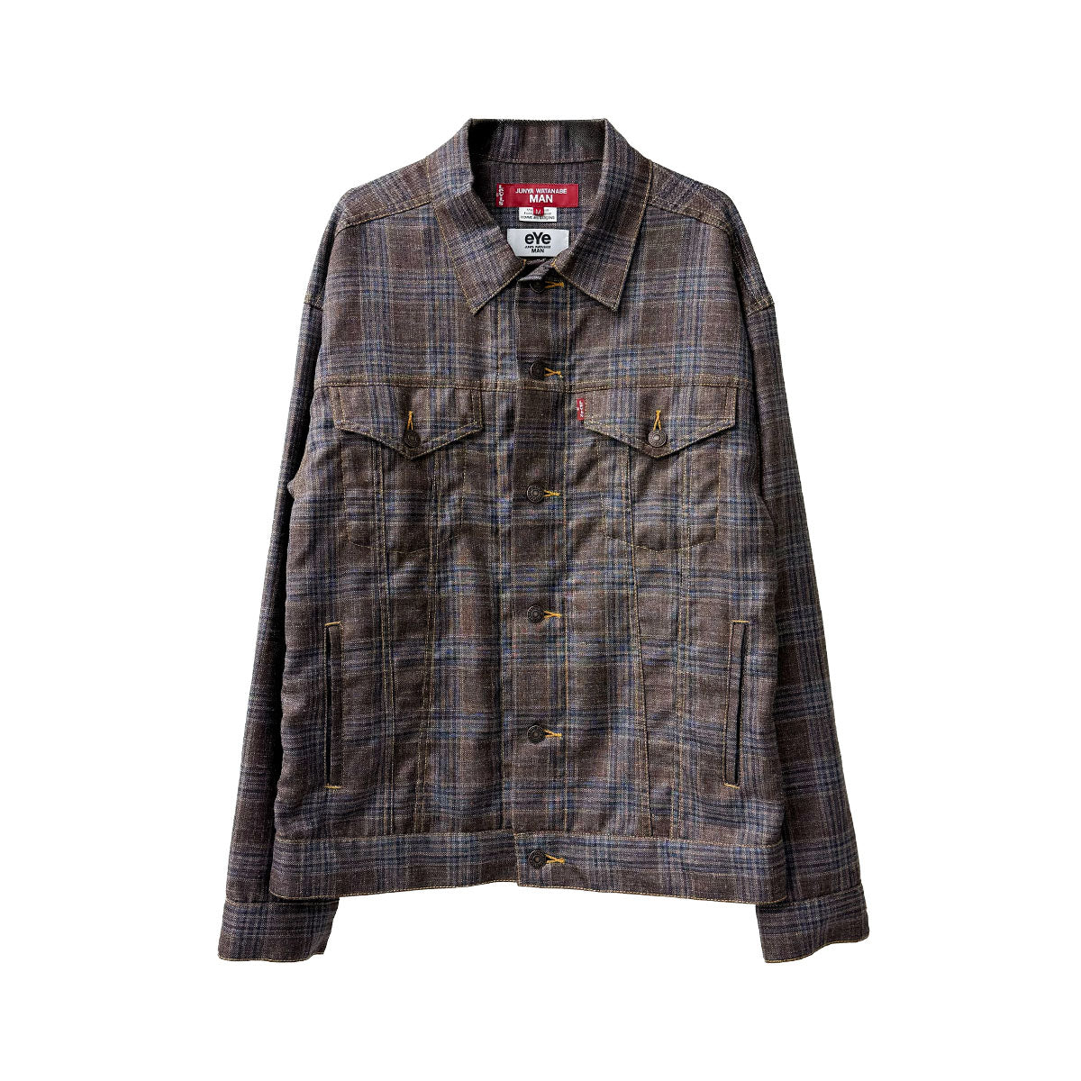 eye JUNYA WATANABE MAN]Levi's CHECK SHIRT/BROWN(WQ-J919-100) – R&Co.