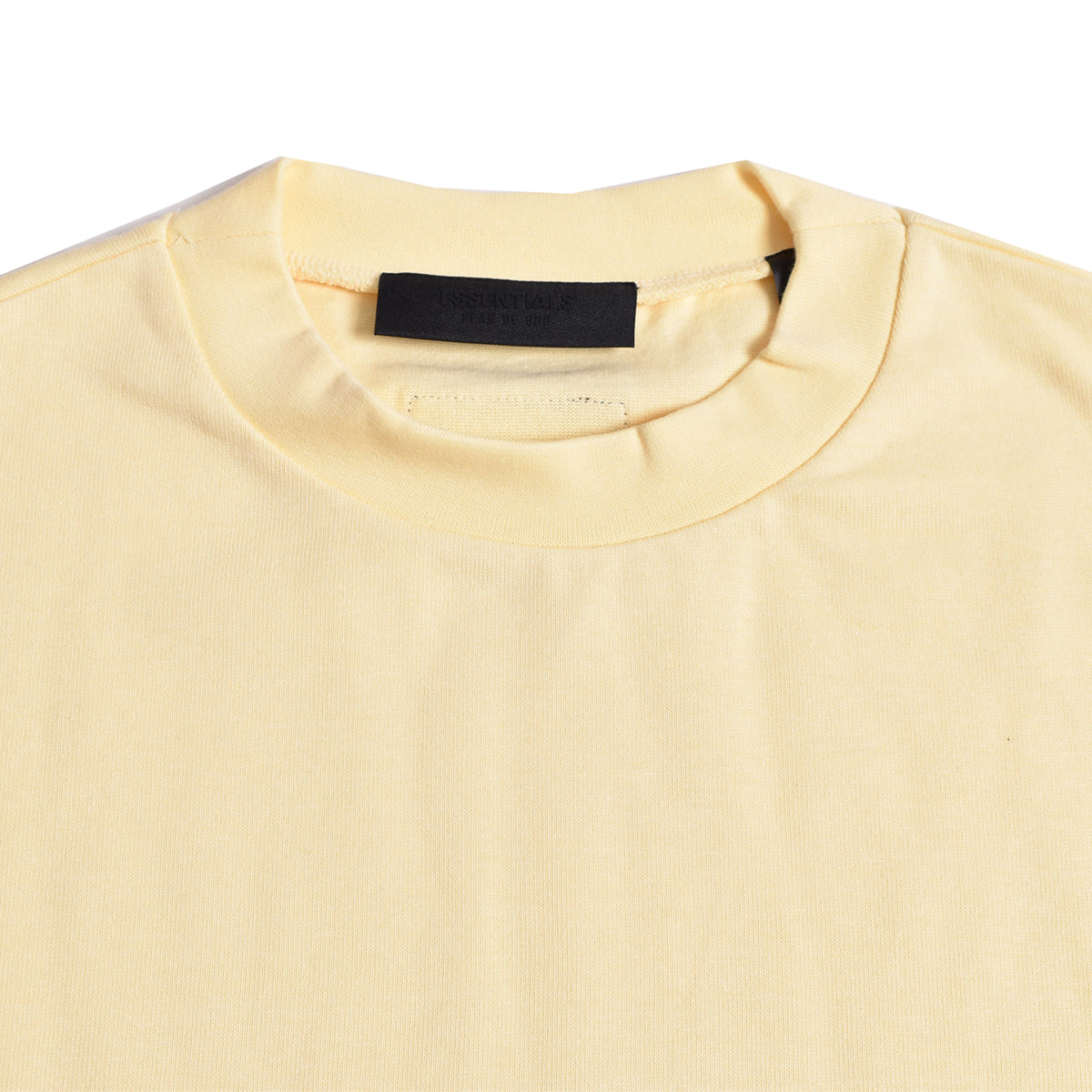 ESSENTIALS]CREWNECK T-SHIRT/YELLOW(125SP242001F) – R&Co.