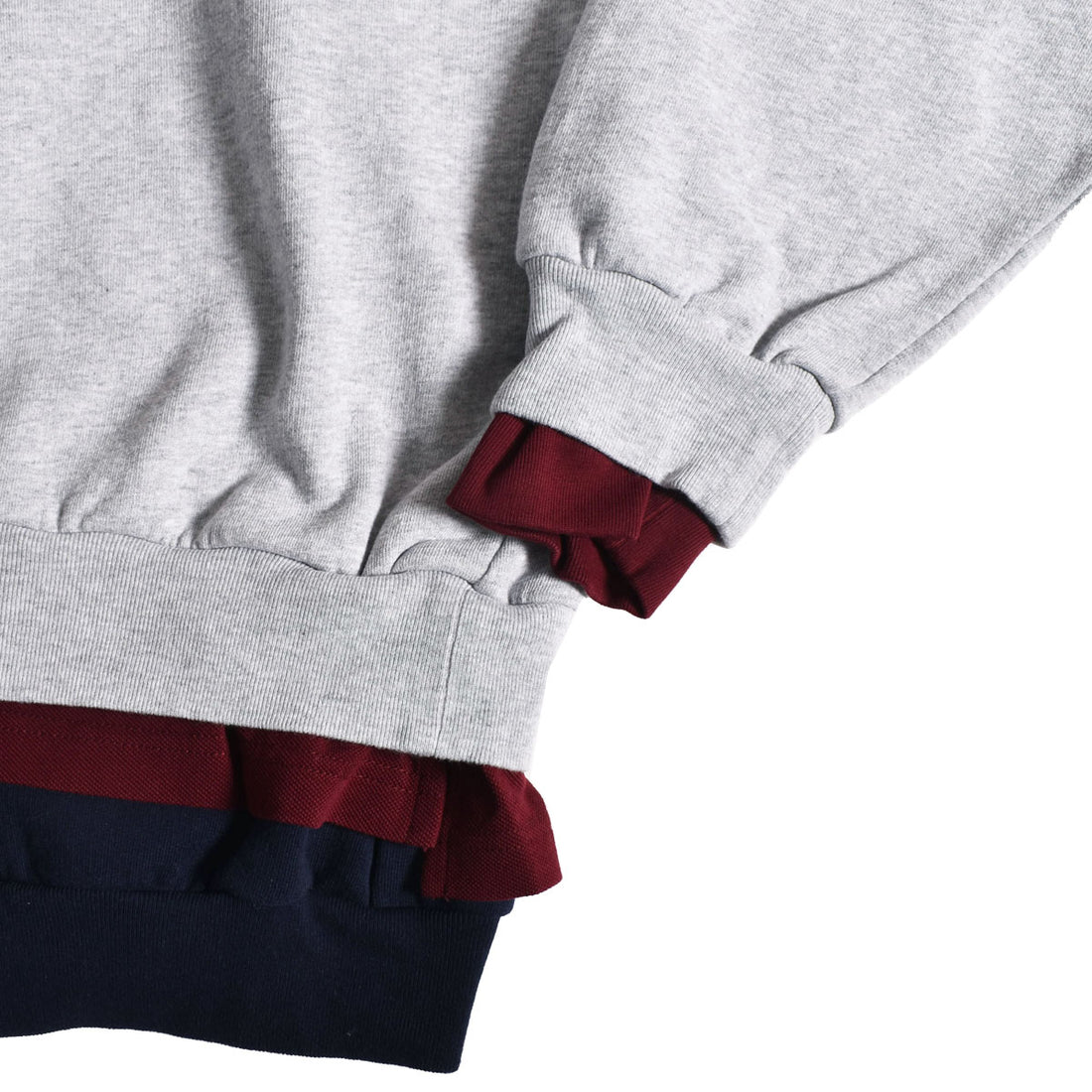 [BALENCIAGA]Layered Regular Fit Crewneck(A0017JTUVR5)