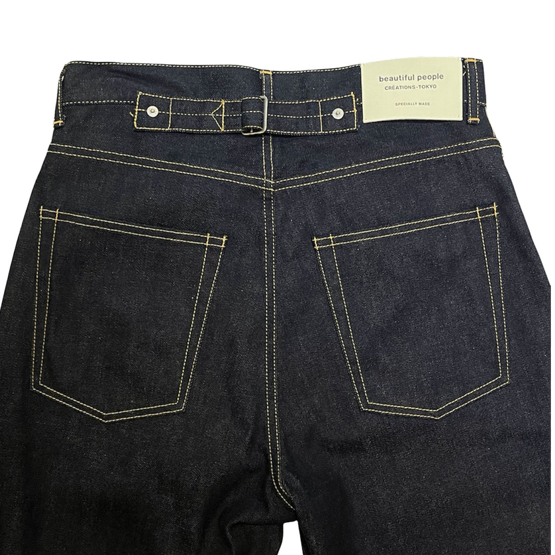 [beautiful people]selvage denim oldies fit(100105019)