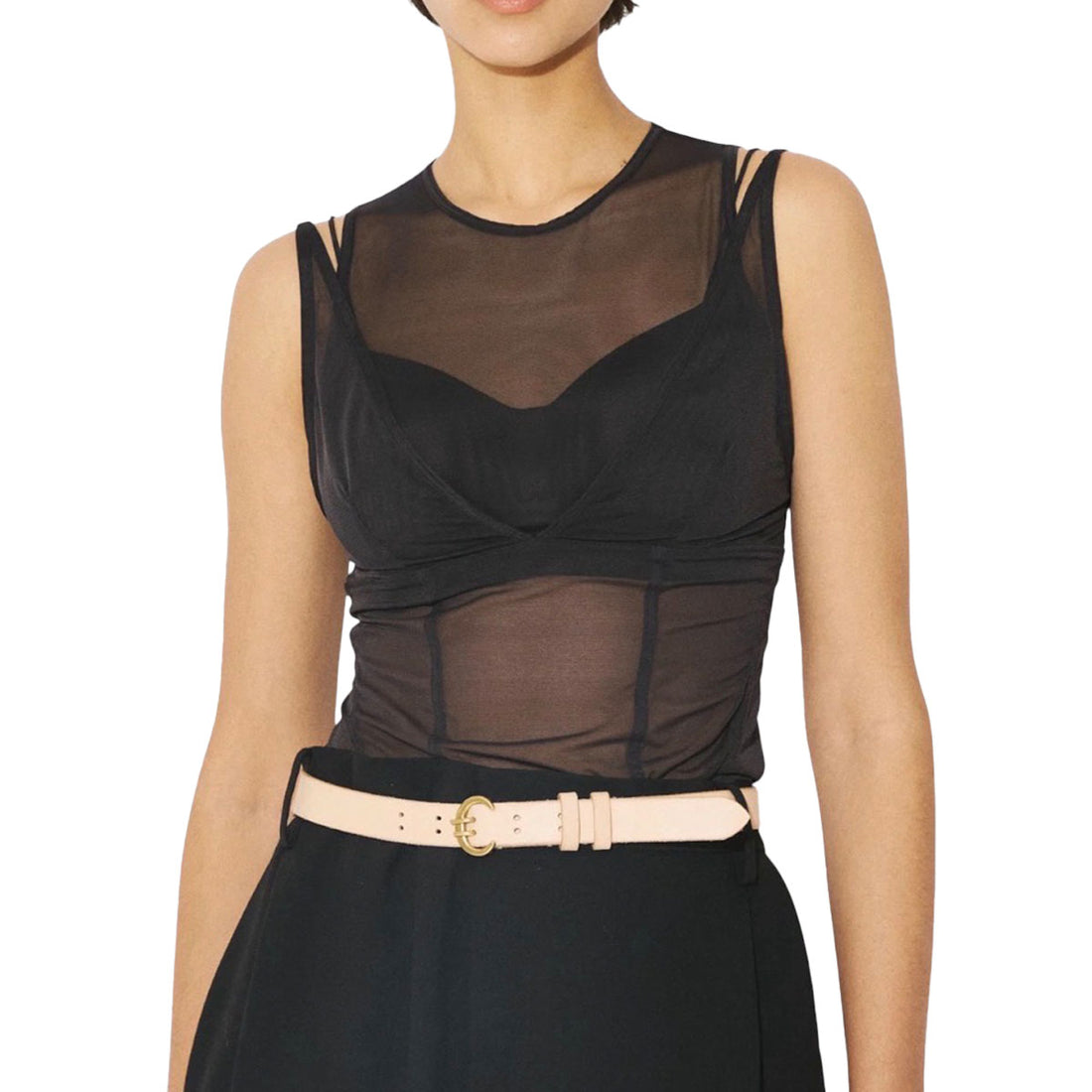 [beautiful people]our wacoal cup in tank top(1646310040)