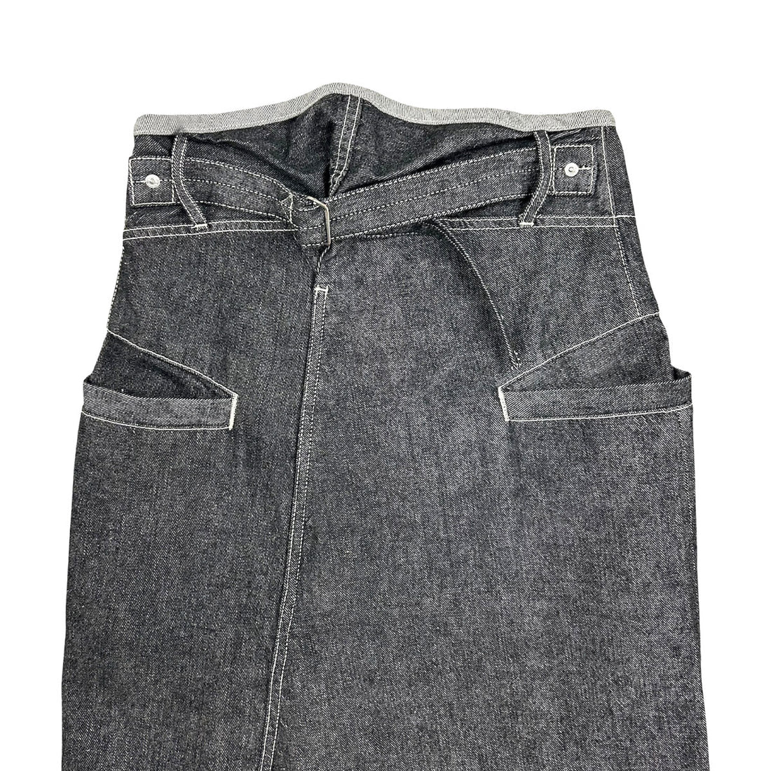 [beautiful people]left hand twill pencil skirt/BLACK(1445107003)