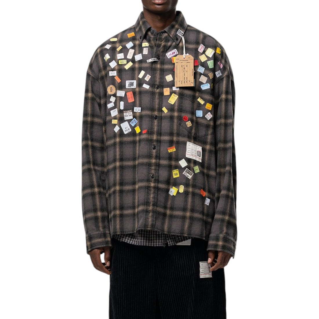 [MAISON MIHARA YASUHIRO]PRICE STICKER CHECK(A17SH088)