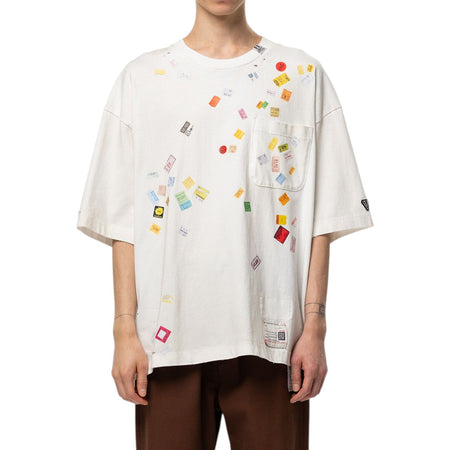 [MAISON MIHARA YASUHIRO]PRICE STICKER TEE(A17TS591)