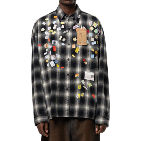 [MAISON MIHARA YASUHIRO]PRICE STICKER CHECK(A17SH088)