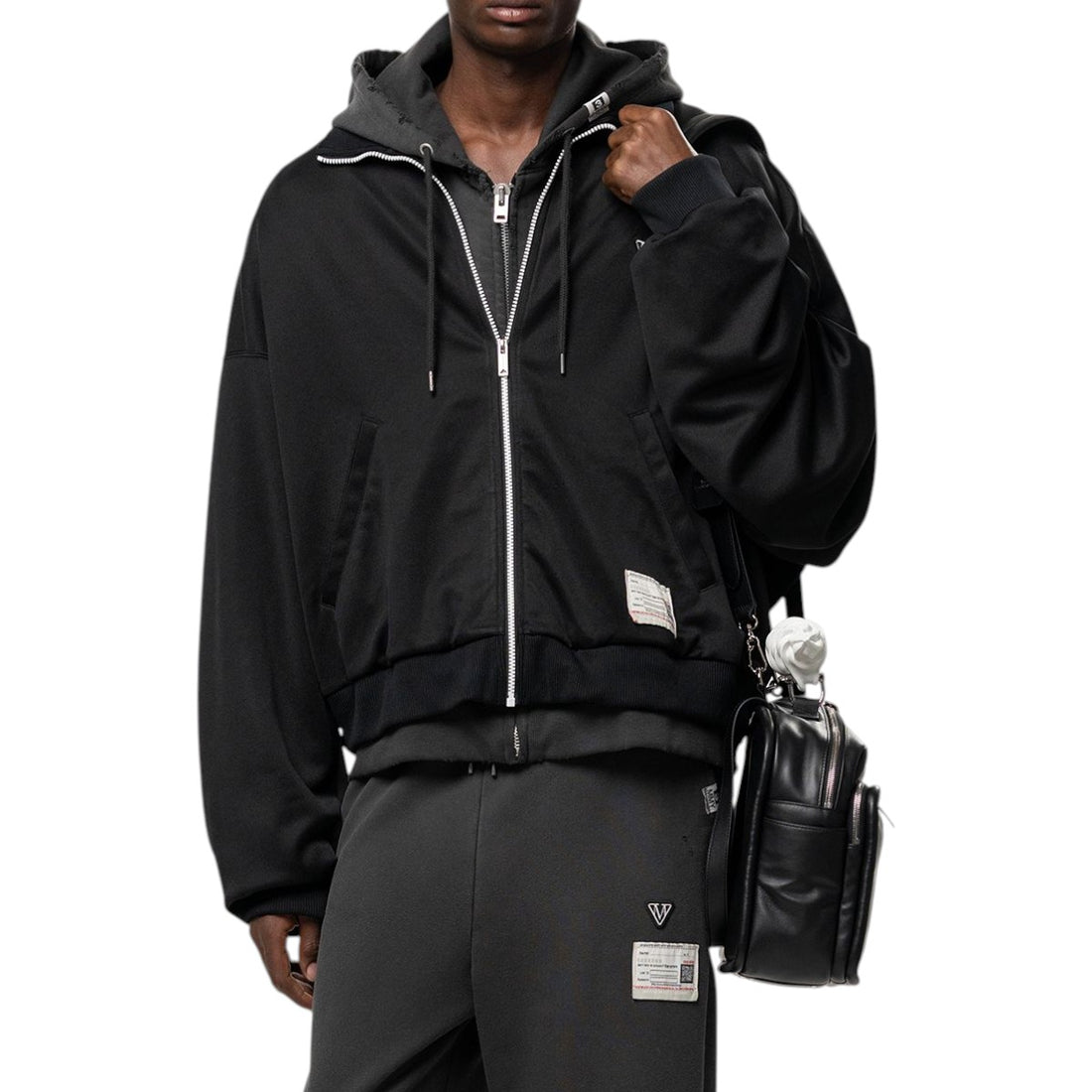 [MAISON MIHARA YASUHIRO]TRACK JACKET LAYERED(A17PK581)