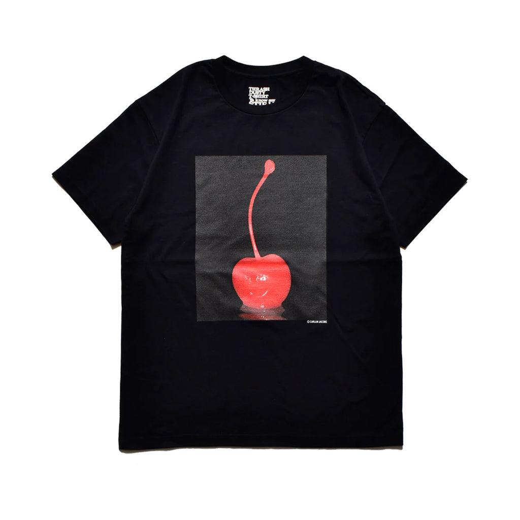 MINEDENIM]Carlijn Jacobs × Stie-lo Cherry T-SH/BLACK(23MND-STL009 