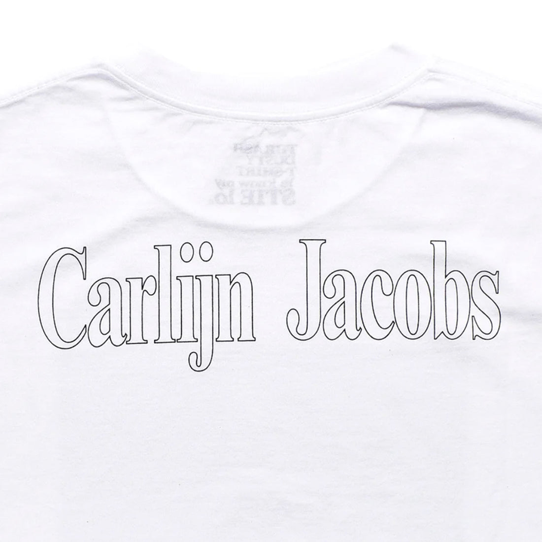 [MINEDENIM]Carlijn Jacobs × Stie-lo Cherry T-SH/WHITE(23MND-STL009)