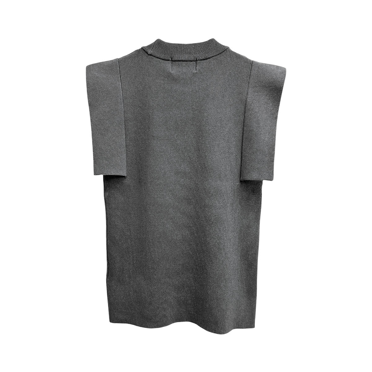 CLANE]SQUARE SLEEVE KNIT TOPS&frasl;CHARCOAL GRAY(10106-2213) – R&amp;Co