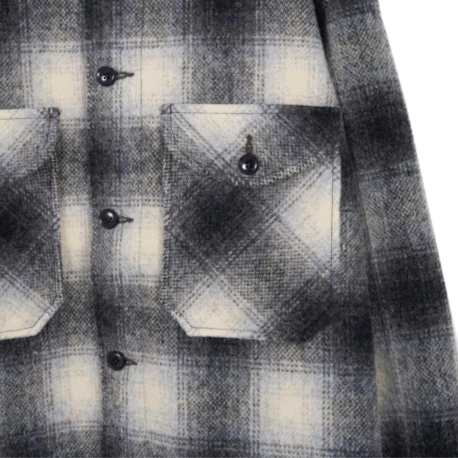 MASSES]SHADOW CPO JKT/Natural×Black – R&Co.