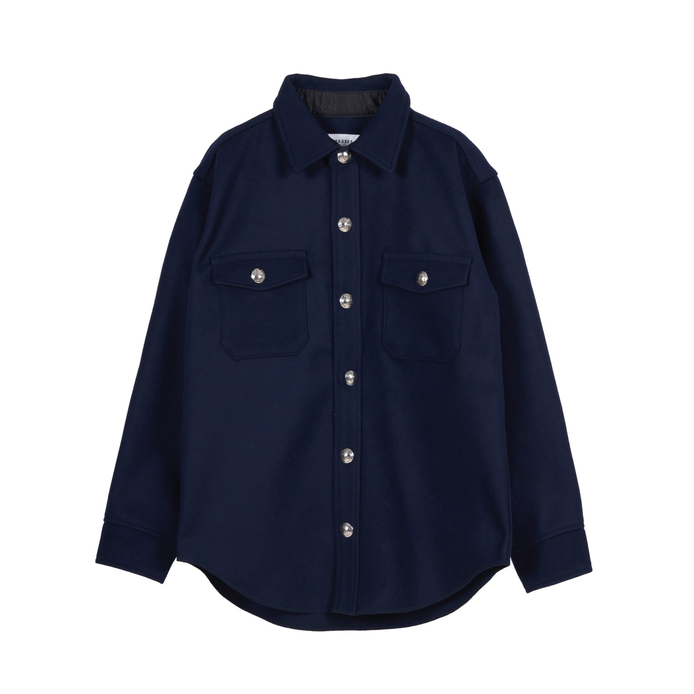 MASSES]MELTON CPO JKT/NAVY – R&Co.