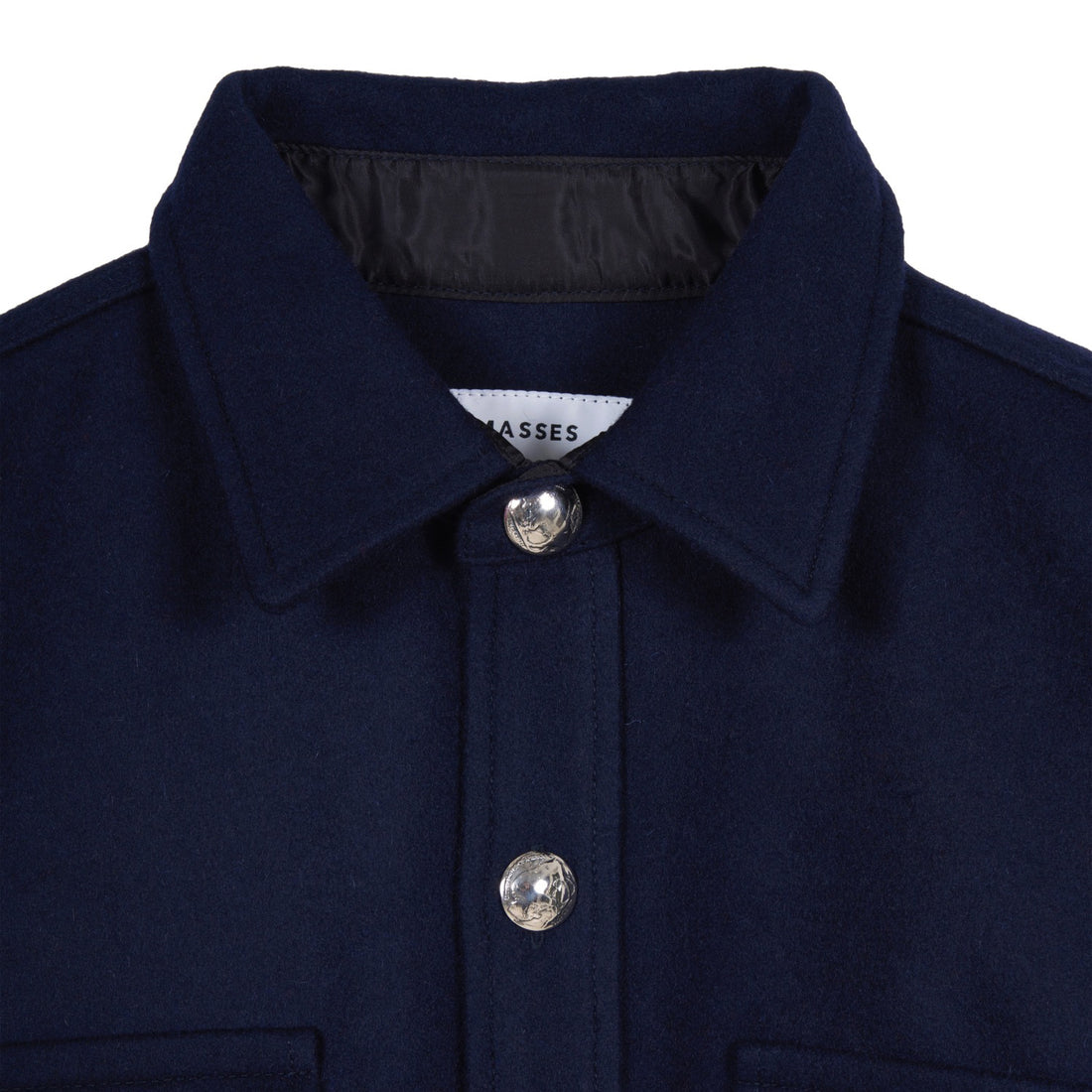 [MASSES]MELTON CPO JKT/NAVY