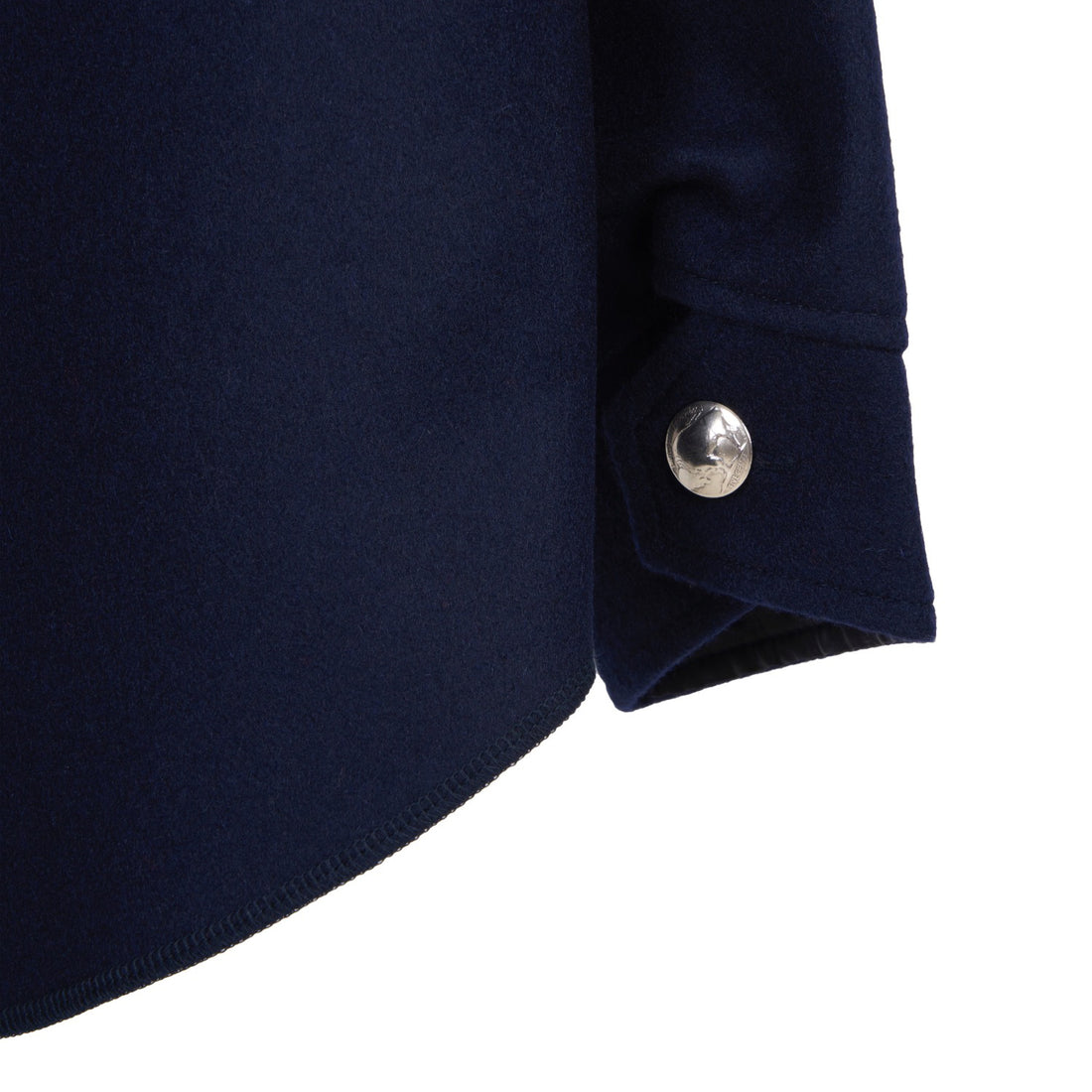 [MASSES]MELTON CPO JKT/NAVY