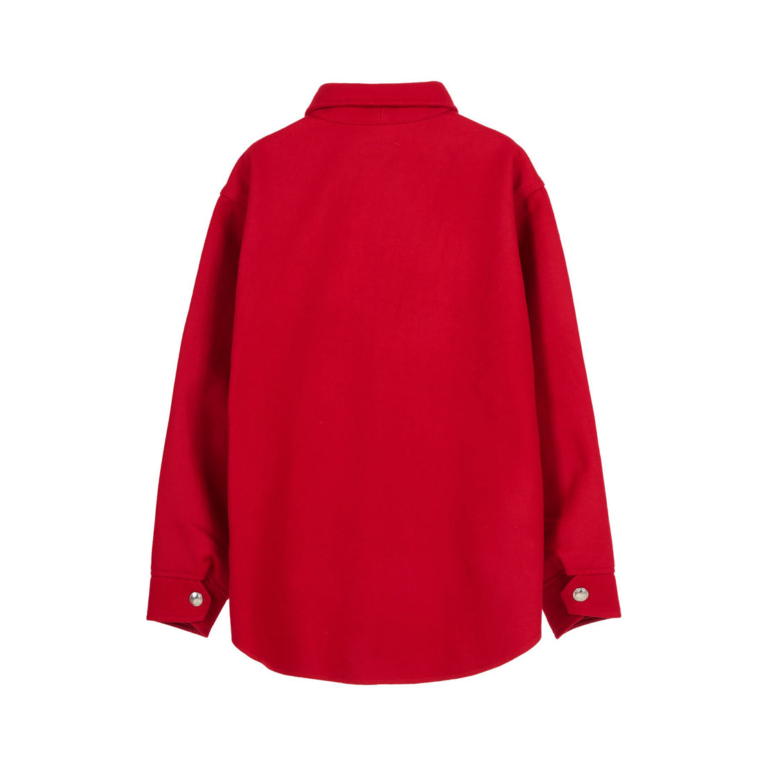 [MASSES]MELTON CPO JKT/RED