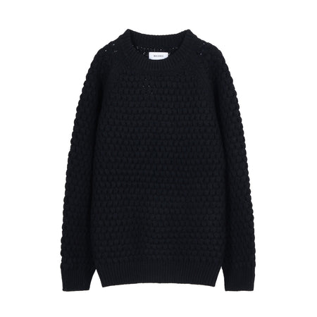 [MASSES]SWEATER POPCORN/BLACK