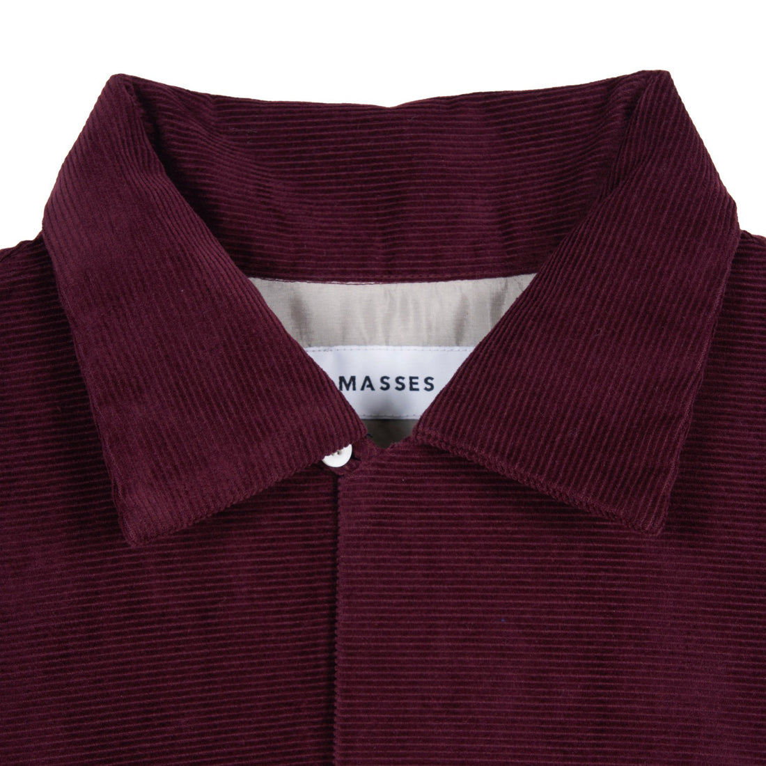 [MASSES]WESTERN CORDUROY SHIRT/Burgundy