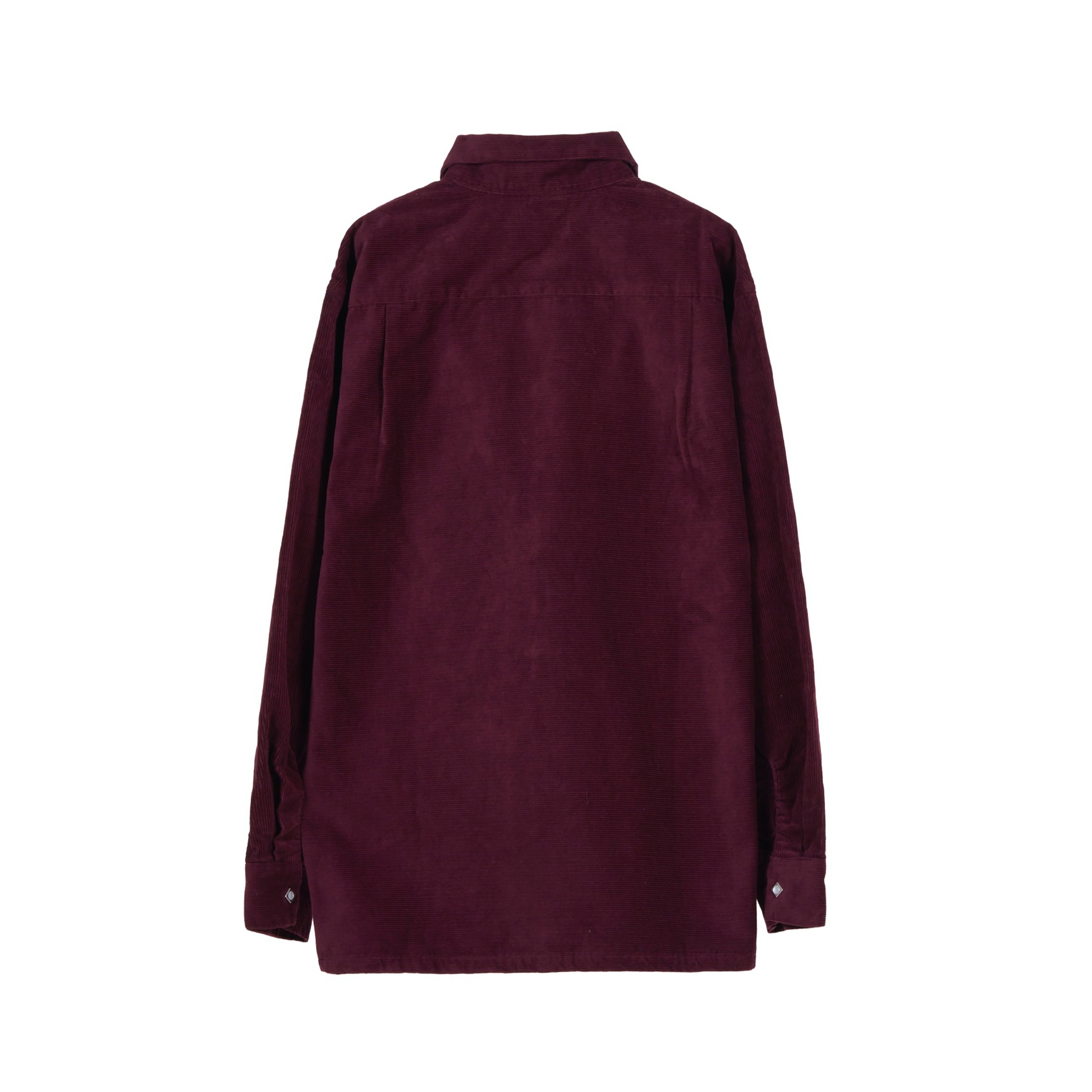 MASSES]WESTERN CORDUROY SHIRT/Burgundy – R&Co.