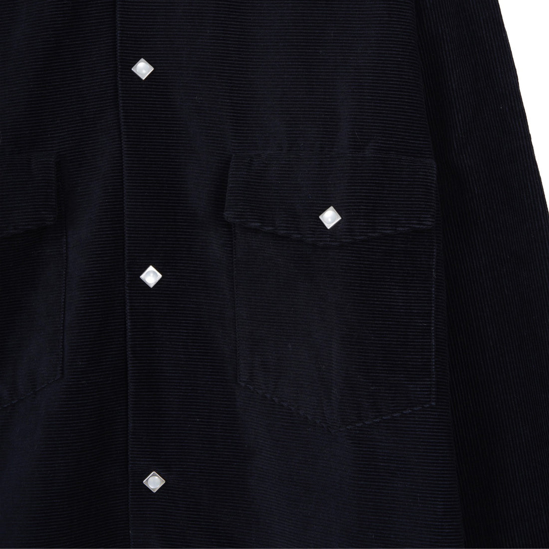 [MASSES]WESTERN CORDUROY SHIRT/Black