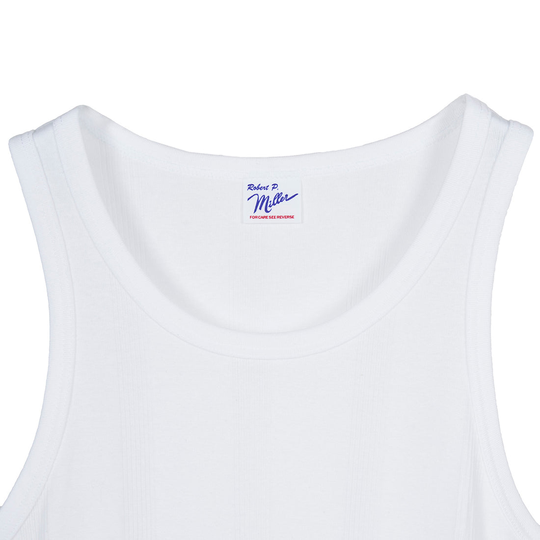 [MASSES]Robert P.MILLER TANK TOP 2PAG/WHITE
