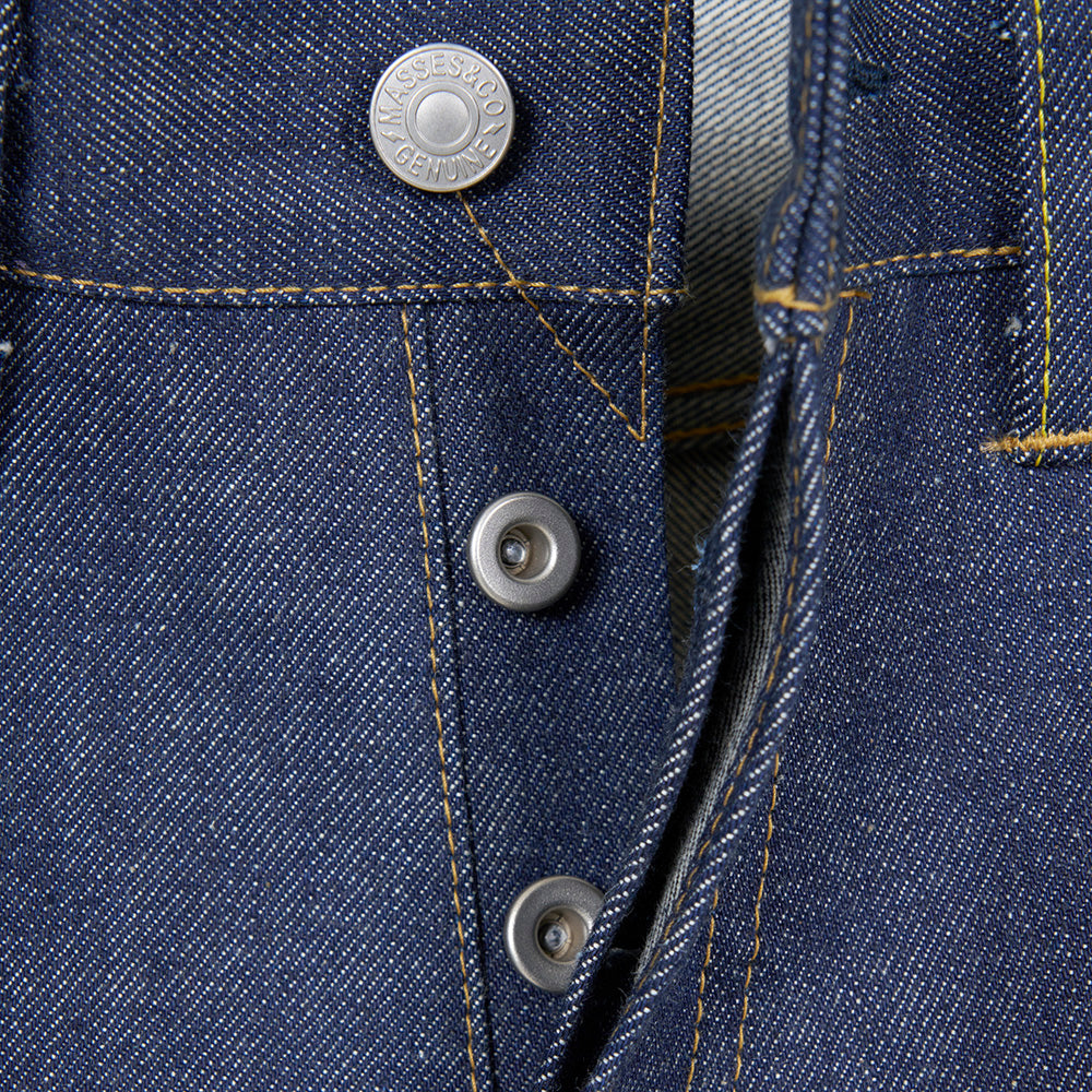 [MASSES]DENIM 5P PANTS RIGID/INDIGO