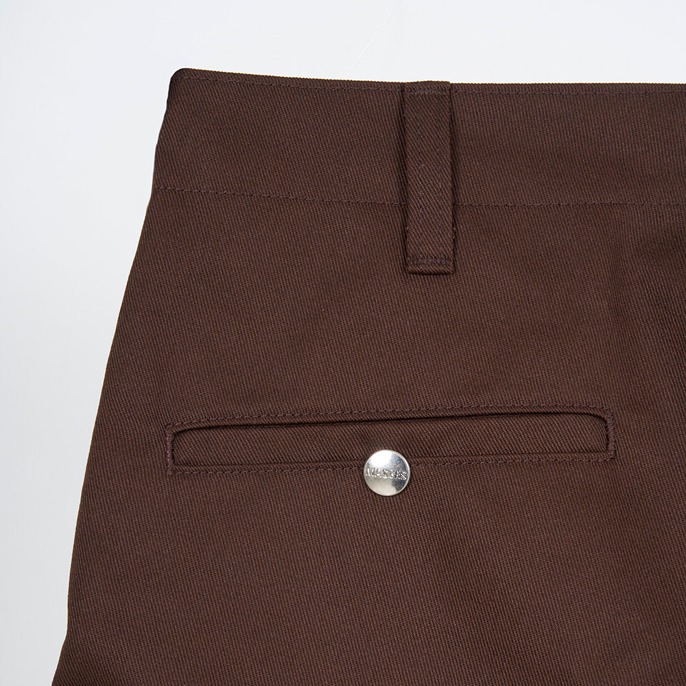 [MASSES]WORK PANTS/BROWN
