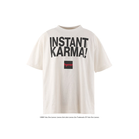 [SAINT Mxxxxxx]JL_SS T-SHIRT/INSTANT KARMA/WHITE(SM-MK8-0000-C26)