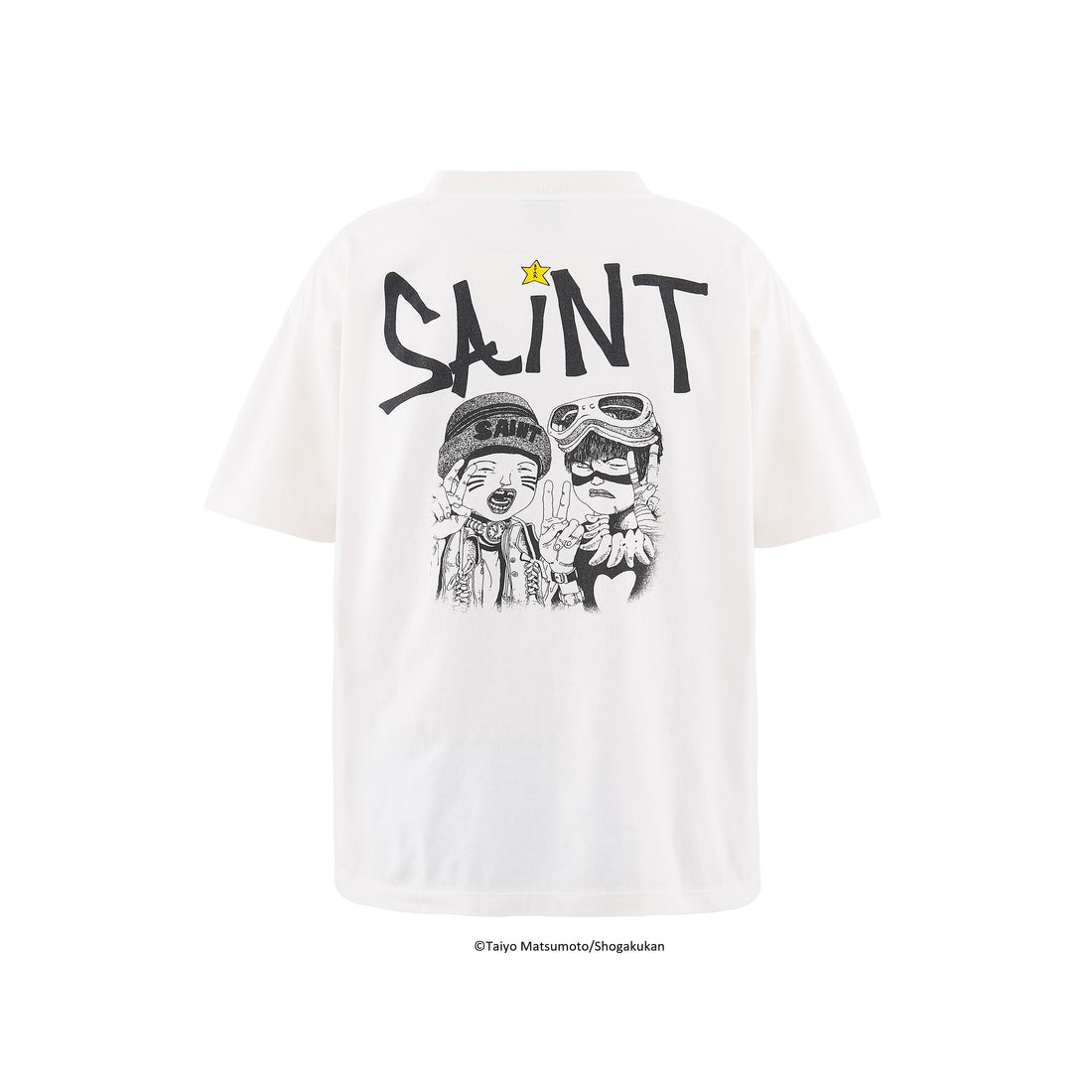 [SAINT Mxxxxxx]鉄コン筋クリート_SS T-SHIRT/SHIRO(SM-MK1-0000-C82)